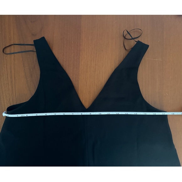 Zara Black V-Neck Shift Dress - Picture 4 of 5